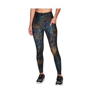 <b>Women's</b> Breathable High Waist Seamless Tie-Dyed Yoga Pants Quick Lifting Fitness Silk Spandex <b>Leggings</b> for Running - Product Image 6