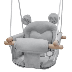 Design moderno <span class=keywords><strong>tessuto</strong></span> di cotone per interni/esterni bambini sedia pieghevole coniglio giardino <span class=keywords><strong>altalena</strong></span> per Baby Park mobili - Product Image 3