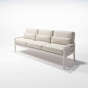 Elegante Juego <span class=keywords><strong>de</strong></span> Sofás <span class=keywords><strong>de</strong></span> Metal para Patio, Estilo Moderno, <span class=keywords><strong>Muebles</strong></span> <span class=keywords><strong>de</strong></span> Jardín <span class=keywords><strong>de</strong></span> Aluminio para Exteriores - Product Image 3