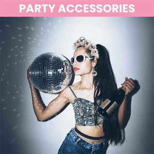 Vente flash - <span class=keywords><strong>Bandeau</strong></span> boule disco argentée - Accessoire de costume disco des années <span class=keywords><strong>70</strong></span> - Décoration de fête d'anniversaire disco pour femmes et filles - Product Image 2
