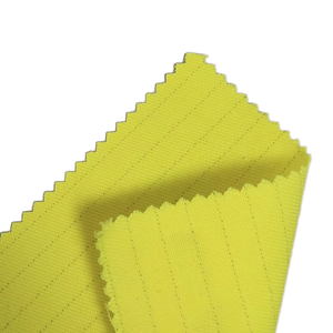 1% bông 99% chống tĩnh điện cao VIS vàng huỳnh quang màu vàng chống cháy <span class=keywords><strong>Twill</strong></span> - Product Image 1