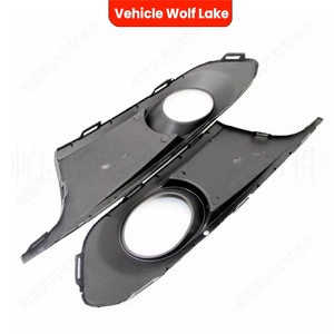 Bisel de luz antiniebla Wolf Lake para Volkswagen Jetta 6 2011-2014, cubierta embellecedora de parachoques delantero ABS, par - Product Image 5