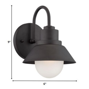 Luce da parete moderna nera opaca con luce da parete calda bianca CCT 12W IP65 da esterno in alluminio per giardino fonte E27 - Product Image 6