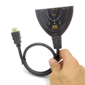 4K <span class=keywords><strong>3</strong></span> cổng <span class=keywords><strong>HDMI</strong></span> Switcher 3x1 1080p 3D <span class=keywords><strong>HDMI</strong></span> chuyển đổi <span class=keywords><strong>Selector</strong></span> <span class=keywords><strong>3</strong></span> trong 1 ra Pigtail tự động chuyển đổi cáp cho DVD HDTV Xbox PS3 PS4 ps5 - Product Image 6