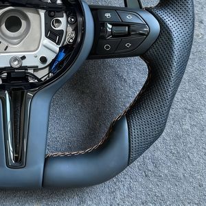 Volante de Cuero para <span class=keywords><strong>BMW</strong></span> Serie F <span class=keywords><strong>M</strong></span> <span class=keywords><strong>Sport</strong></span> F20 F21 F22 F25 F26 F44 F30 F35 F31 F34 <span class=keywords><strong>320</strong></span> F32 F33 F36 F10 520 E90 E70 F12 F15 - Product Image 4