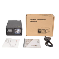 Kalibrator Suhu Dry Well 33-300, Kalibrator Termometer Dry Block, Termometer Inframerah RTD Termostatis, Furnace OEM