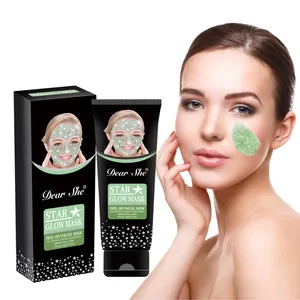 OEM/ODM Hot Popular Product Peel Off Star Glow Facial Mask Cream From Skin Care Oil Control Deep Clean Pores Improve Dull Skin