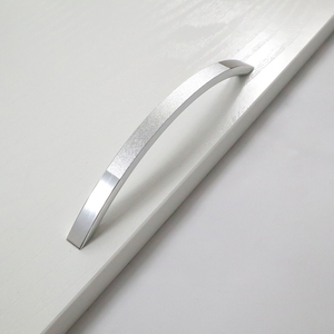 铝银弧形家具厨房抽屉拉手橱柜拉手 - Product Image 5