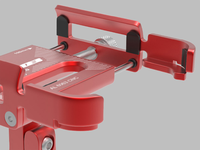 Dudukan ponsel sepeda, desain anti-selip Rotated 360 derajat rotasi P30 untuk sepeda dan sepeda motor