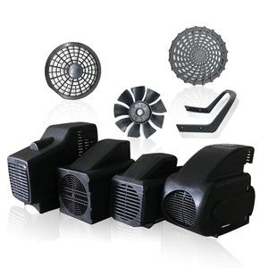 Plowing Air Compressor Spare Parts <b>Fan</b> Blades Motor <b>Fan</b> Cover Pump <b>Head</b> Housing Protective Cover Plastic Handle - Product Image 1