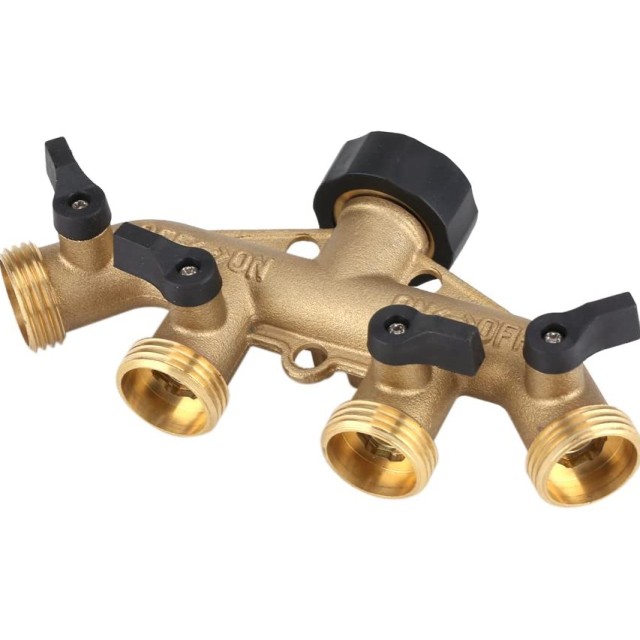 Фабрика горячей ковки стального стержня 4 способ Латунь Садовый шланг разделитель