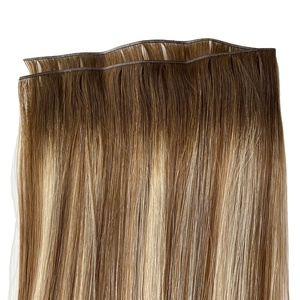 Estensioni per <span class=keywords><strong>capelli</strong></span> Genius Weft senza cuciture, senza punti appuntiti e confortevoli per cuoio capelluto sensibile - Product Image 1