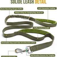 Harnais pour chien de grande taille Winners-RM réglable en nylon solide avec bande réfléchissante et fermeture à boucle pour chien d'assistance