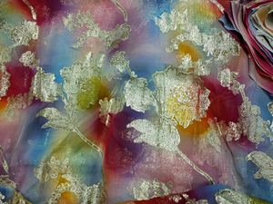 Dirac Somali Silk Lurex Jacquard <strong>Sari</strong> <strong>Fabric</strong> Versatile for Weddings Dresses Sleepwear Curtains Girls' Costumes - Product Image 3