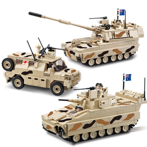 COBRA COMBAT TEAM ROYAL AUSTRALIAN BRIGADE Overseas Transportation Troop Building <b>Blocks</b> ABS <b>Plastic</b> Soldier MTC-608 - Product Image 3