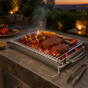 Parrilla <span class=keywords><strong>Argentina</strong></span> Comercial de Acero Inoxidable para <span class=keywords><strong>Restaurante</strong></span> y Barbacoa al Aire Libre - Product Image 3