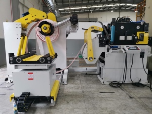 Máquina Procesadora de Láminas Metálicas Bibo Haiwei 3 en 1, Desenrollador, Enderezador y Alimentador Automático, 2.2-4.5kw, 1-18m/min, Capacidad 5t, 380v - Product Image 5