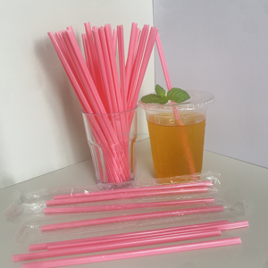 Smartops tùy chỉnh tình yêu ống hút nhựa, hình trái tim ống hút cho 16 ~ 40oz ly - Product Image 1