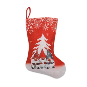 Bas <span class=keywords><strong>de</strong></span> Noël Flocon <span class=keywords><strong>de</strong></span> Neige Chaussettes <span class=keywords><strong>de</strong></span> Noël Suspendus Cheminée Arbre Cadeau Bonbons Sac Non-tissé - Product Image 2