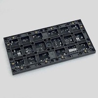 Módulo de Pantalla LED para Interiores a Todo Color SMD PP1.86, Señalización Digital LED, Video Wall LED, Pantalla de Píxeles de Animación HD TV, Panel LED HUB75