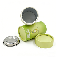 Tube Cylindrique en Papier Kraft 100% Recyclable Personnalisé pour Crème Contour des Yeux, Sérum Peptidique, Cosmétique Anti-Âge, Artisanat, OEM, Vente en Gros, Approvisionnement en Vrac