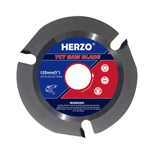 HERZO 125mm bricolage <span class=keywords><strong>lame</strong></span> de <span class=keywords><strong>scie</strong></span> à pointe de carbure 3 dents multi-outils <span class=keywords><strong>meuleuse</strong></span> <span class=keywords><strong>scie</strong></span> pour <span class=keywords><strong>meuleuse</strong></span> d'angle OEM presse à chaud personnalisable - Product Image 1