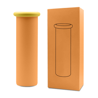 Gourde isotherme en acier inoxydable à double paroi de 350 ml avec logo personnalisé pour l'extérieur