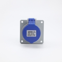 Toma de superficie Industrial de montaje rápido, dispositivo IP44 monofásico de 220V, impermeable, segunda generación, 16A, 2P + E 3131