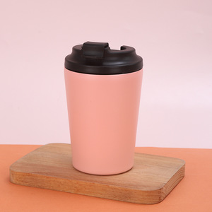 Nuovo 350ml Thermos caffè tazza americana Caffe Latte tazza 304 acciaio inossidabile isolato tazza sottovuoto con coperchio - Product Image 5