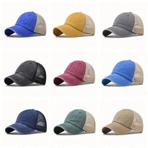 Nouvelle casquette de baseball en coton délavé et usé, respirante, pour hommes et femmes, idéale pour les activités de plein air et le sport - Product Image 2