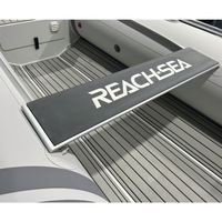 REACHSEA Ut grande vente bateau à côtes 430CM avec moteur hors-bord 40HP pour personnes pêchant