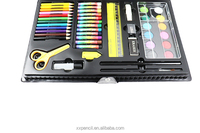 Crayon Couleur Cool Marker Art Sets 87PCS Boîte en plastique Art Water Color Paint Set pour enfants