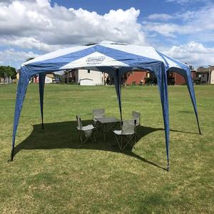 Outdoor Four Seasons Beach Sunshade <b>Canopy</b> Portable <b>Waterproof</b> Durable 190T Silver-plated Polyester 480x480x240cm One Bedroom - Product Image 2