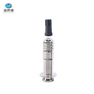 Sıcak tedarikçi baskılı balmumu şırıngalar 1ml cam Luer kilit <span class=keywords><strong>Dab</strong></span> şırınga Metal piston - Product Image 6