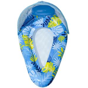 KELUKEYA - Tumbona Flotante Inflable con Sombrilla, Forma de Lágrima, Sofá Flotante para Piscina, Cama Flotante para Exteriores - Product Image 5