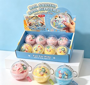 <span class=keywords><strong>Jouet</strong></span> sensoriel anti-stress en forme de balle, capsule colorée, souple, à presser, extensible, pour enfants, cadeau - Product Image 6