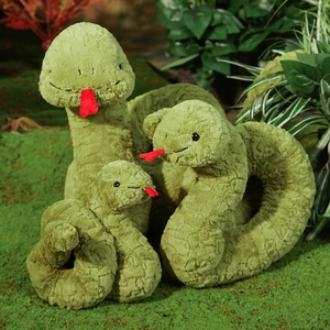 Best Made Cute <strong>Snake</strong> <strong>Plush</strong> Toy Soft Lifelike <strong>Snake</strong> Stuffed Animal for Kids - Product Image 6