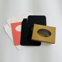 Boîte à savon en papier kraft recyclable avec logo personnalisé, emballage en carton, pelliculage brillant, pour produits de soin personnel, tampons, papier toilette, dossier mat