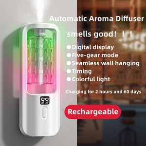 Diffuseur d'Arômes Rechargeable Essentiel pour la Maison, Le Plus Vendu – Machine à Parfum Ultrasonique, Mural et de Bureau - Product Image 3