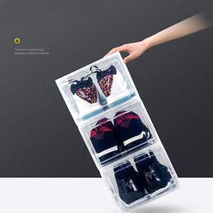 Bán Hot Gấp Kệ Giày Chất Lượng Cao Hộp Giày Lưu Trữ Hộp - Product Image 5