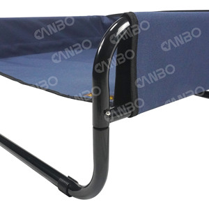 CanboPet Pet Portable <strong>Dog</strong> <strong>Bed</strong> Durable Comfortable Elevated Pet <strong>Dog</strong> <strong>Bed</strong> Stainless Steel <strong>Dog</strong> <strong>Bed</strong> <strong>With</strong> Armrest - Product Image 4