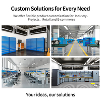 Chariot à outils personnalisable en métal à 4 couches Werkzeugwagen Servante d'atelier avec support OEM