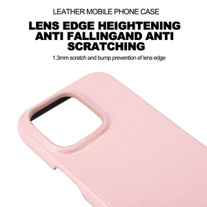Custodie per Telefono <span class=keywords><strong>di</strong></span> Lusso in Pelle Nappa PU Personalizzabili <span class=keywords><strong>di</strong></span> Alta Qualità, Realizzate a Mano, per iPhone 14 Pro e Tutti i Telefoni, della Fabbrica Zenos - Product Image 6