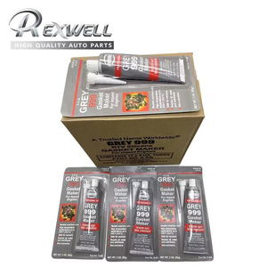 Nouvelle colle originale pour pièces détachées automobiles <span class=keywords><strong>Abro</strong></span> Grey 999 RTV Silicone Instant Gasket Maker, plus rigide, utilisation sûre, pour moteurs <span class=keywords><strong>de</strong></span> voitures importées - Product Image 3