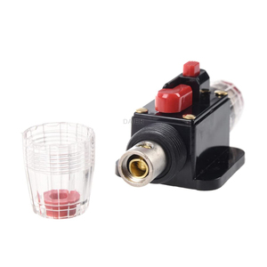 กล่องฟิวส์พลาสติก 12V-24V DC 100A สำหรับเครื่องเสียง<span class=keywords><strong>รถยนต์</strong></span> ฟิวส์แบบรีเซ็ตได้ ป้องกันระบบเครื่องเสียงรถยนต์ - Product Image 3