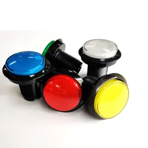 28mm push button for game accessory switch push button micro switch black vending button