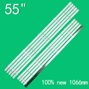 แถบ LED ทีวีแบ็คไลท์ DLED55BK 5X9 SJ.BK.D5500502-3030GS-M สำหรับ 55PUF6271/T3 T55K09 PPTV PTV-55VU4 55U1 55U3 C550U17-E2-B - Product Image 2