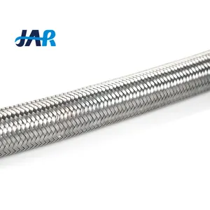 JAR électrique aciers inoxydables métal ondulé conduit tube ROHS ss304 tressé flexible conduit