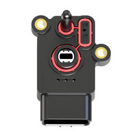 COOKA Nouveau Capteur TPS MAP IAT 12V en Plastique 003-G2 OEM, Remplacement 1:1 pour Capteur de Position de Papillon EFI de Moto CTS