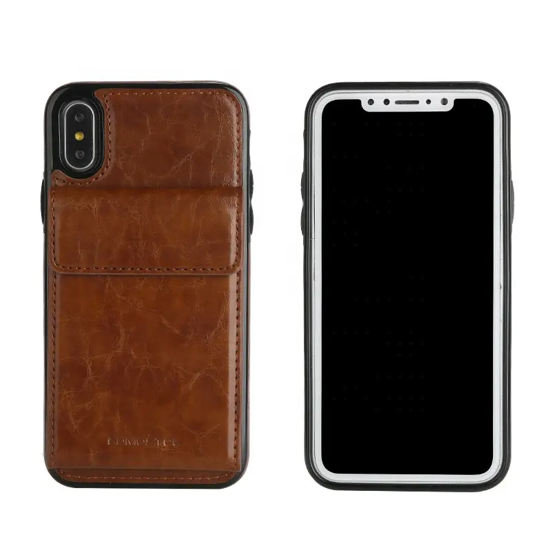Hot Sale Protective Mobile Phone Leather Case With Flip Pocket For Cell Phone